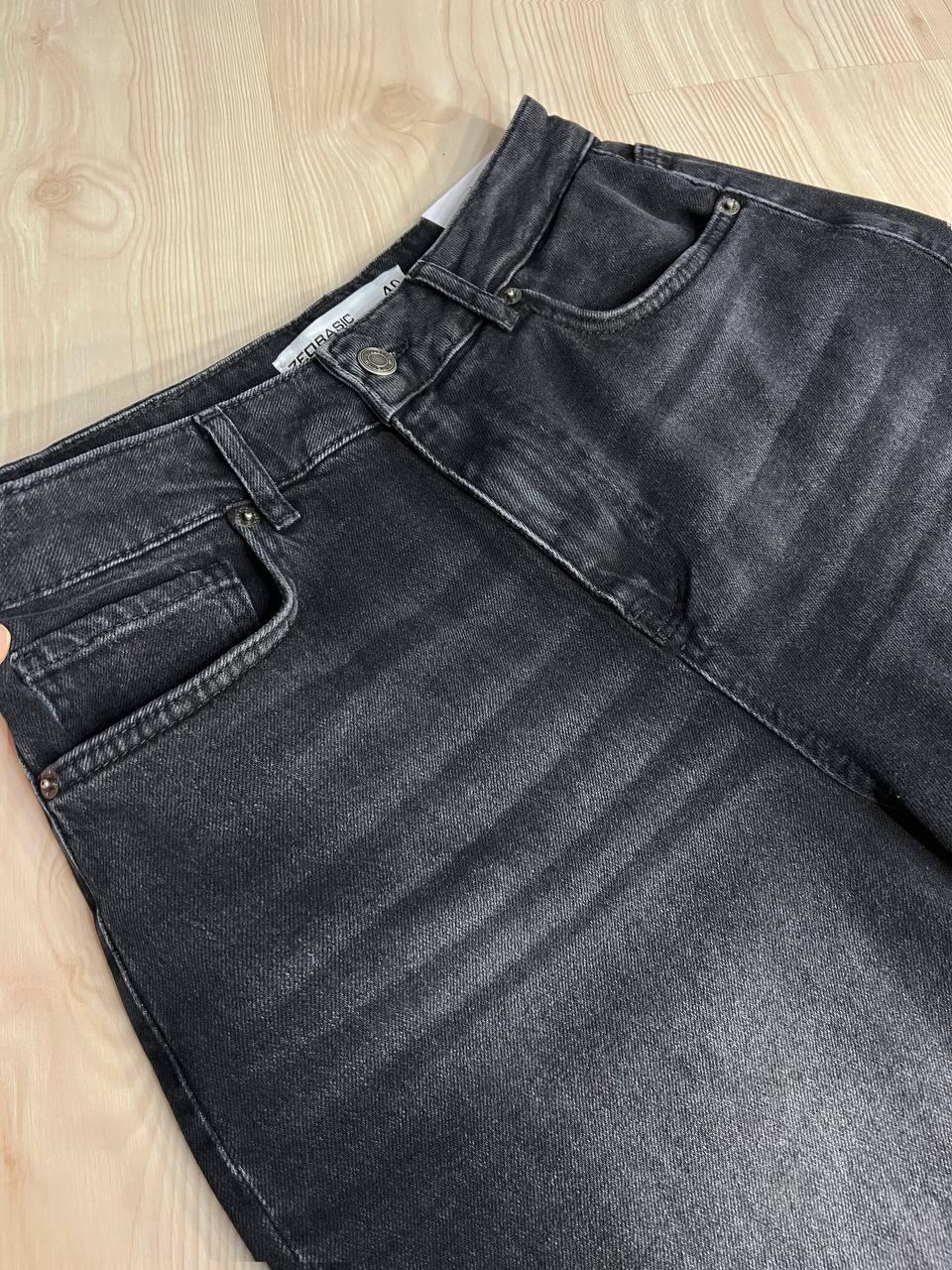 Шорты женские джинсовые Zeo Basic 4869 бермуды большие р. 44 Черный (4280) - фото 5 Шорты женские джинсовые Zeo Basic 4869 бермуды большие р. 44 Черный (4280) - фото 5