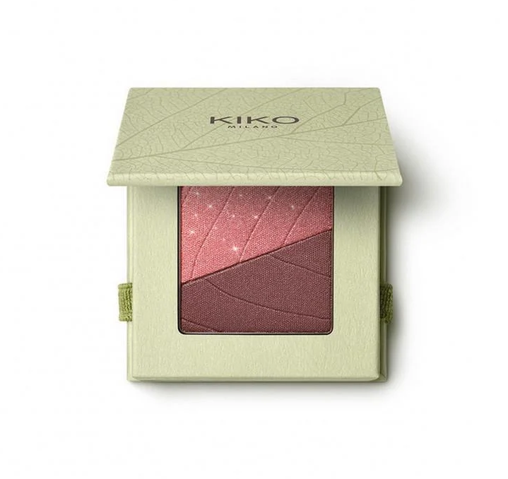 Тіні для повік подвійні Kiko Milano Green Me тон 02