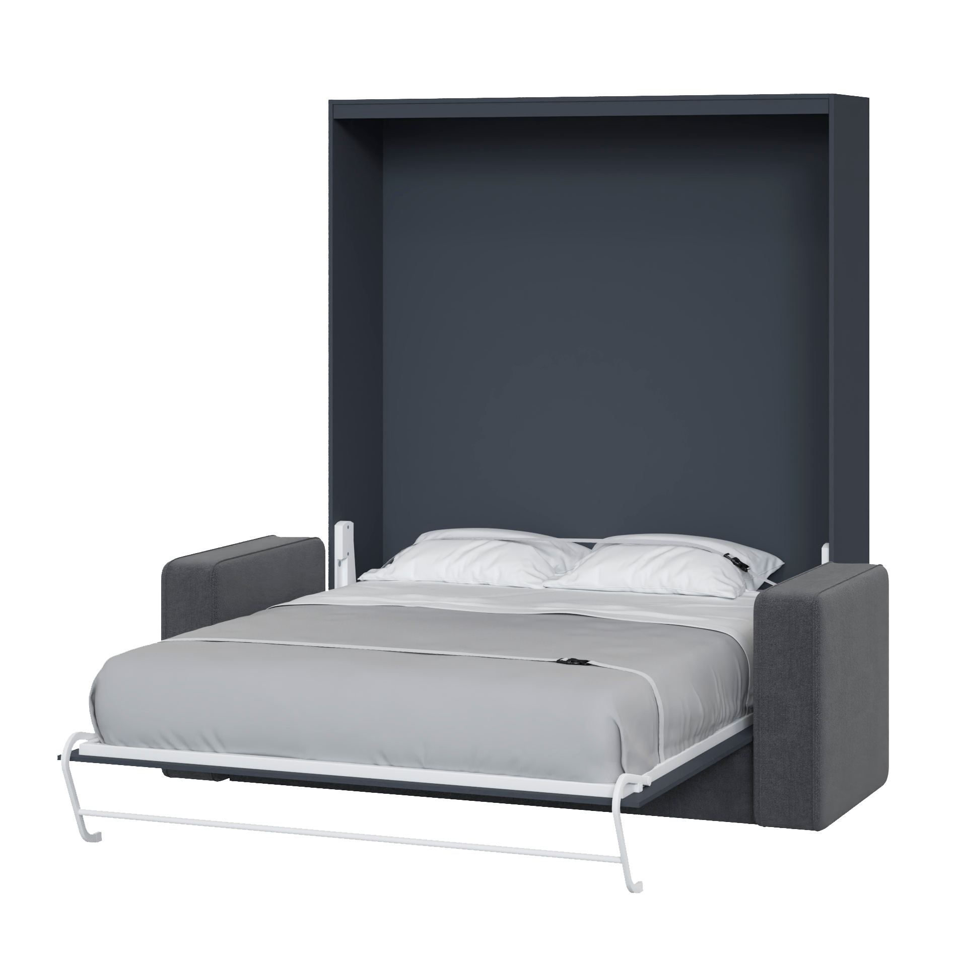 Шкаф-кровать-диван HELFER PLUS-160 NEW Антрацит Шкаф-кровать-диван HELFER PLUS-160 NEW Антрацит