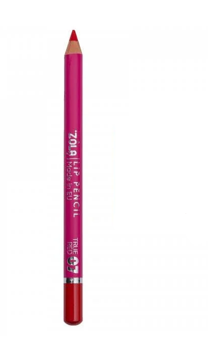 Матовый карандаш для губ Zola Lip Pencil №7 True Red