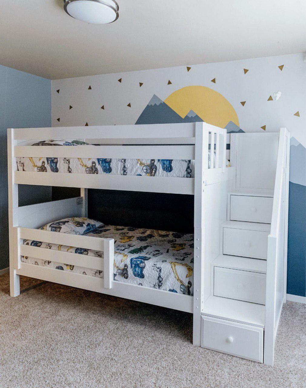 Детская кровать из натурального дерева сосна 190х80 см (DL26) Детская кровать из натурального дерева сосна 190х80 см (DL26)