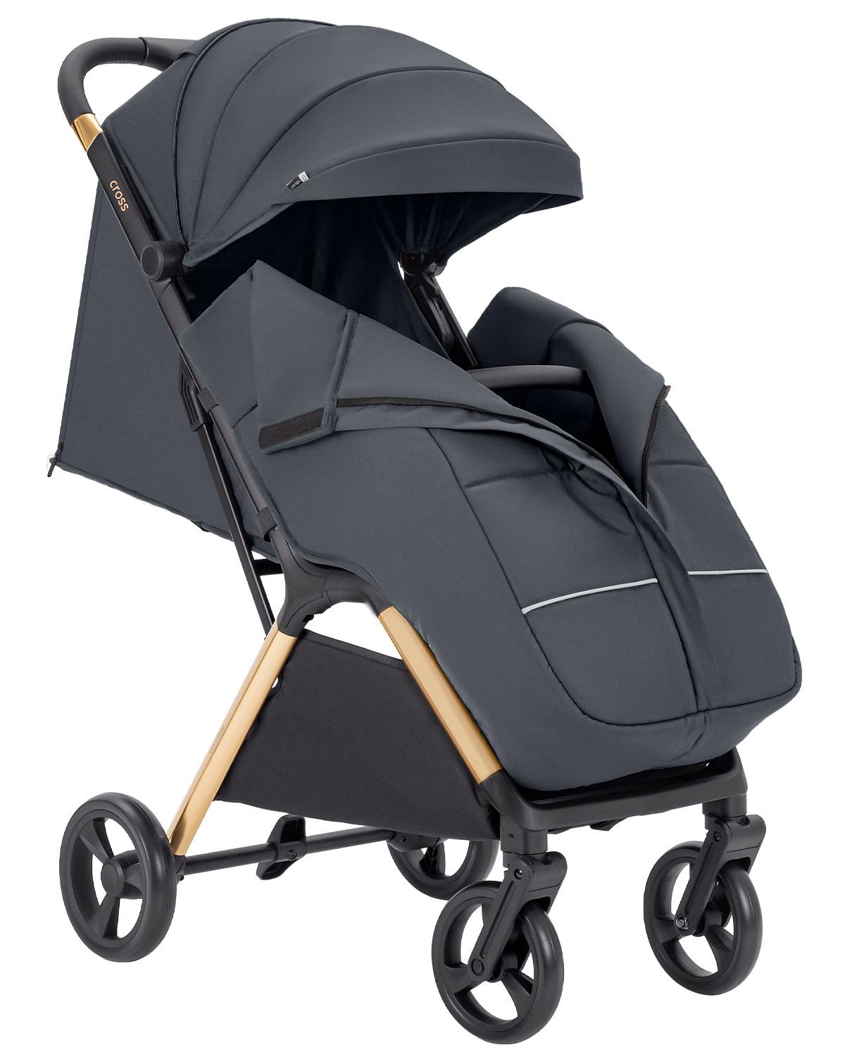 Коляска-книжка Carrello Cross Eagle Grey (CRL-5523) - фото 1