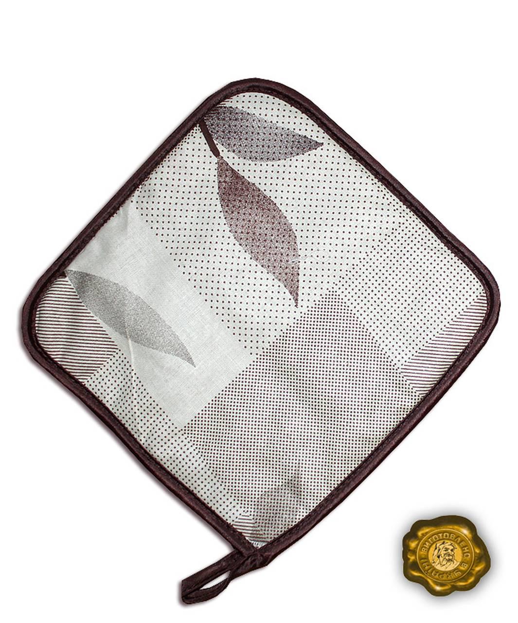 Прихватка 0013 Бежевый/Коричневый (124230) - фото 2