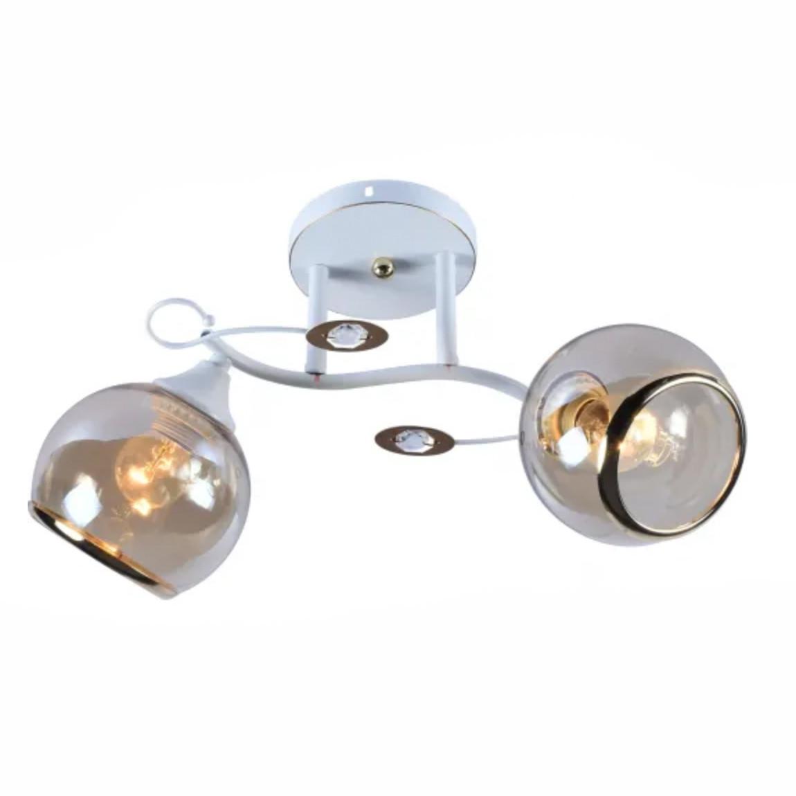 Люстра потолочная V DA5145A/2 на два плафона Белый