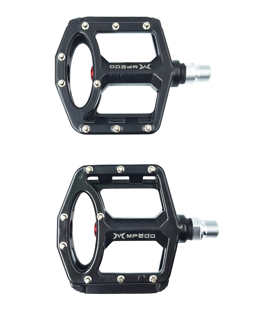 Педали велосипедные алюминиевые Mpeda AL-1 на промподшипниках Черный (G0000695) - фото 2 Педали велосипедные алюминиевые Mpeda AL-1 на промподшипниках Черный (G0000695) - фото 2