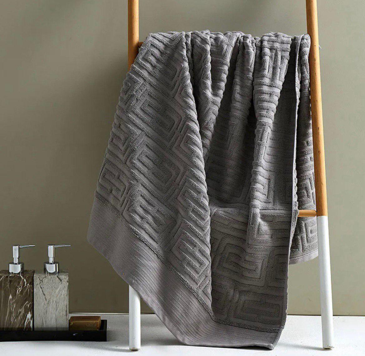 Полотенце банное Labirinth Organic 140х70 см Серый (RBathGrayLabirinth) Полотенце банное Labirinth Organic 140х70 см Серый (RBathGrayLabirinth)