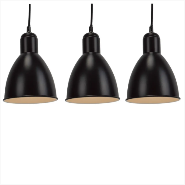 Підвіска Vio Concept Otranto E27 3х40 Вт Чорний (VCDS-P0019-3-BK) - фото 2 Підвіска Vio Concept Otranto E27 3х40 Вт Чорний (VCDS-P0019-3-BK) - фото 2