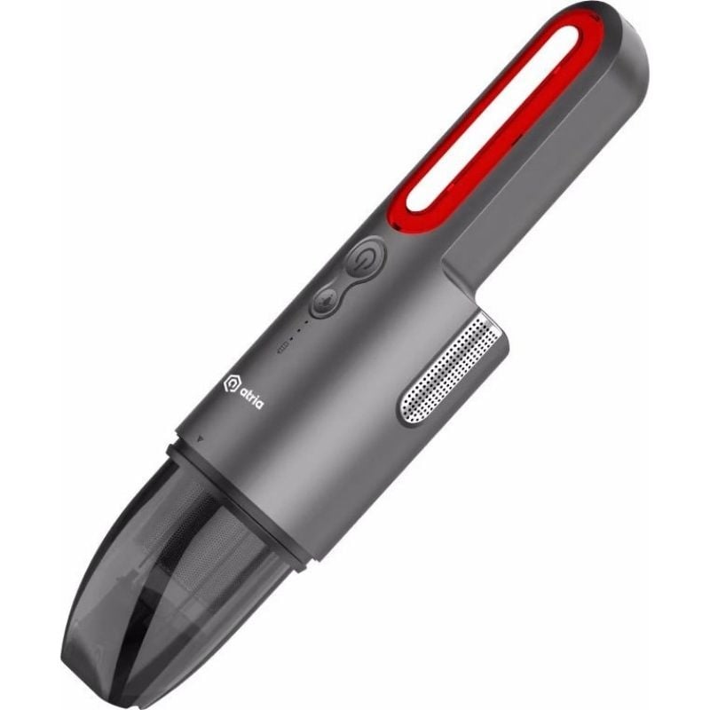 Пылесос Atria V8S портативный аккумуляторный 6000 мАч 120W Grey (tf1039) Пылесос Atria V8S портативный аккумуляторный 6000 мАч 120W Grey (tf1039)