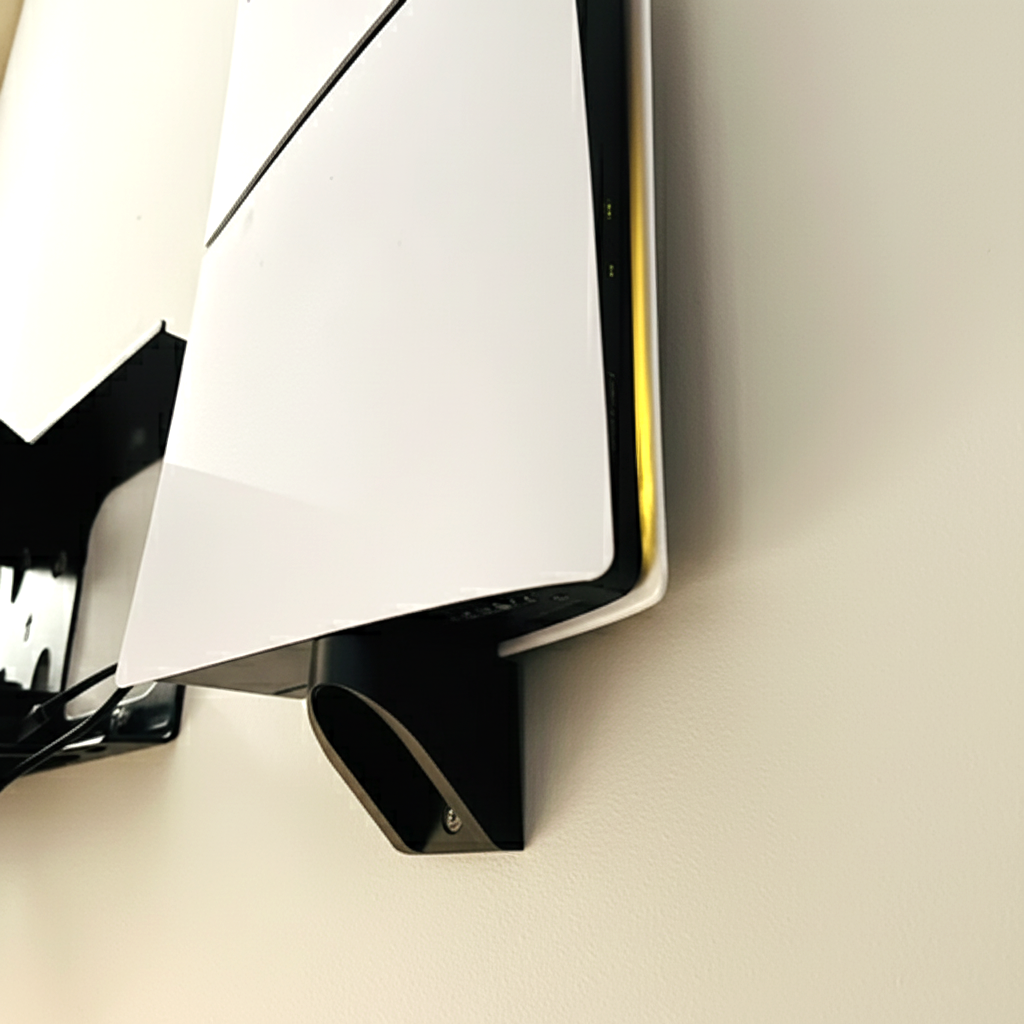 Крепление настенное для PlayStation 5 Slim Digital Edition Черный (0588-1)