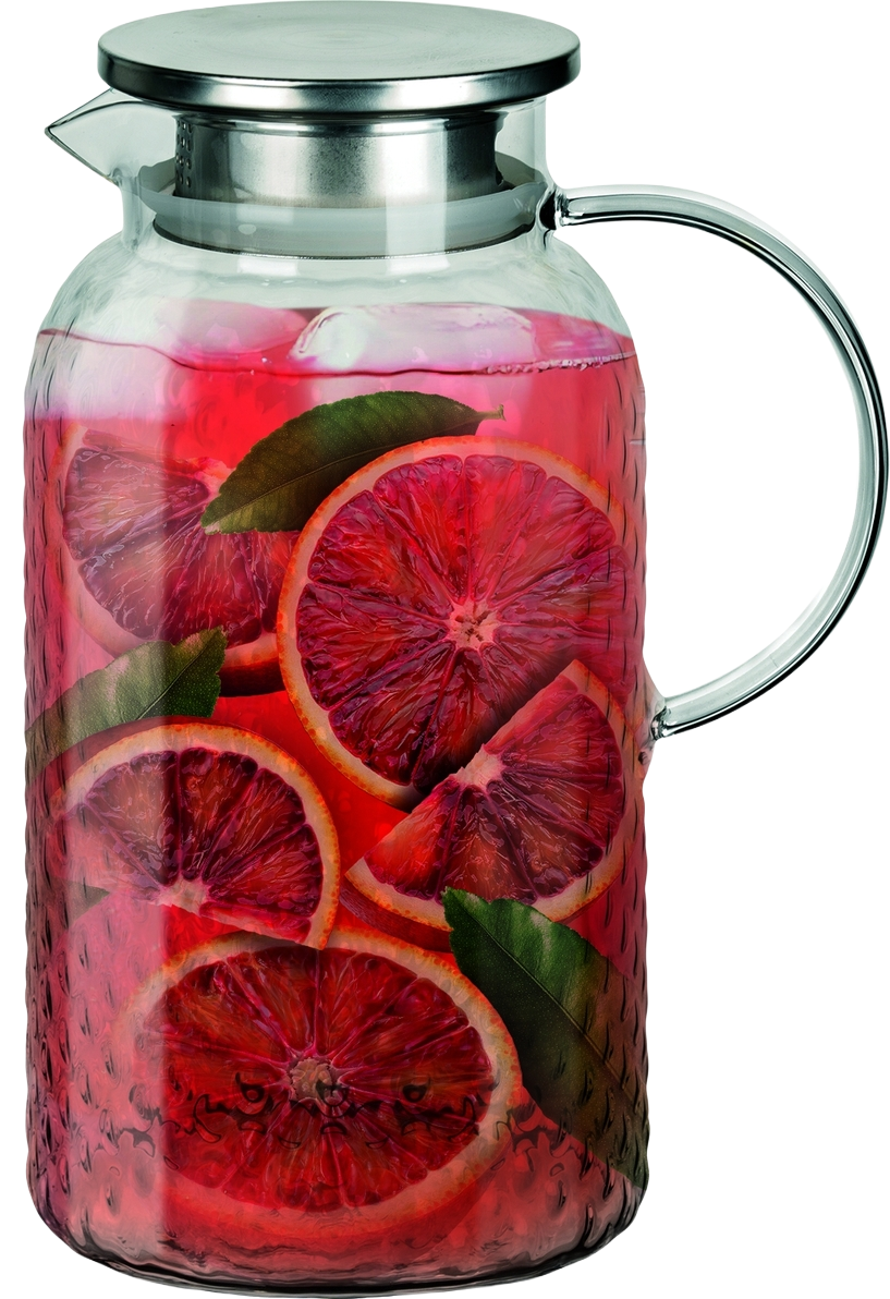 Глечик RINGEL Rasch з кришкою боросилікатне скло 1,5 л (RG-0005/1500) - фото 2 Глечик RINGEL Rasch з кришкою боросилікатне скло 1,5 л (RG-0005/1500) - фото 2