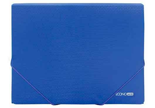 Папка на гумках Economix A4 Синій (E31601-02)