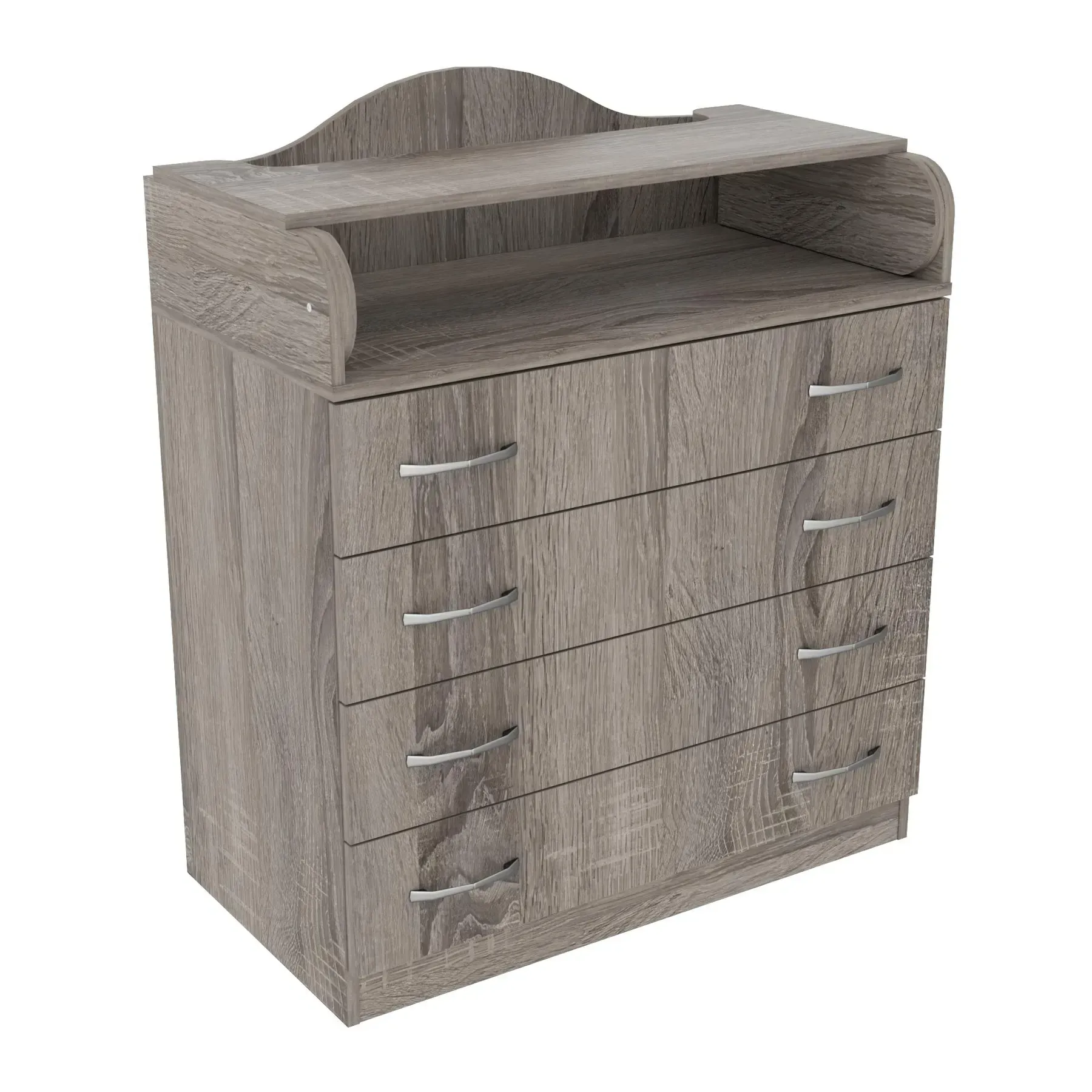 Комод пеленальний Kontinent №1 зі знімними бортиками 86,4х46,5х102 см Дуб Сонома Трюфель (81732472) - фото 1 Комод пеленальний Kontinent №1 зі знімними бортиками 86,4х46,5х102 см Дуб Сонома Трюфель (81732472) - фото 1