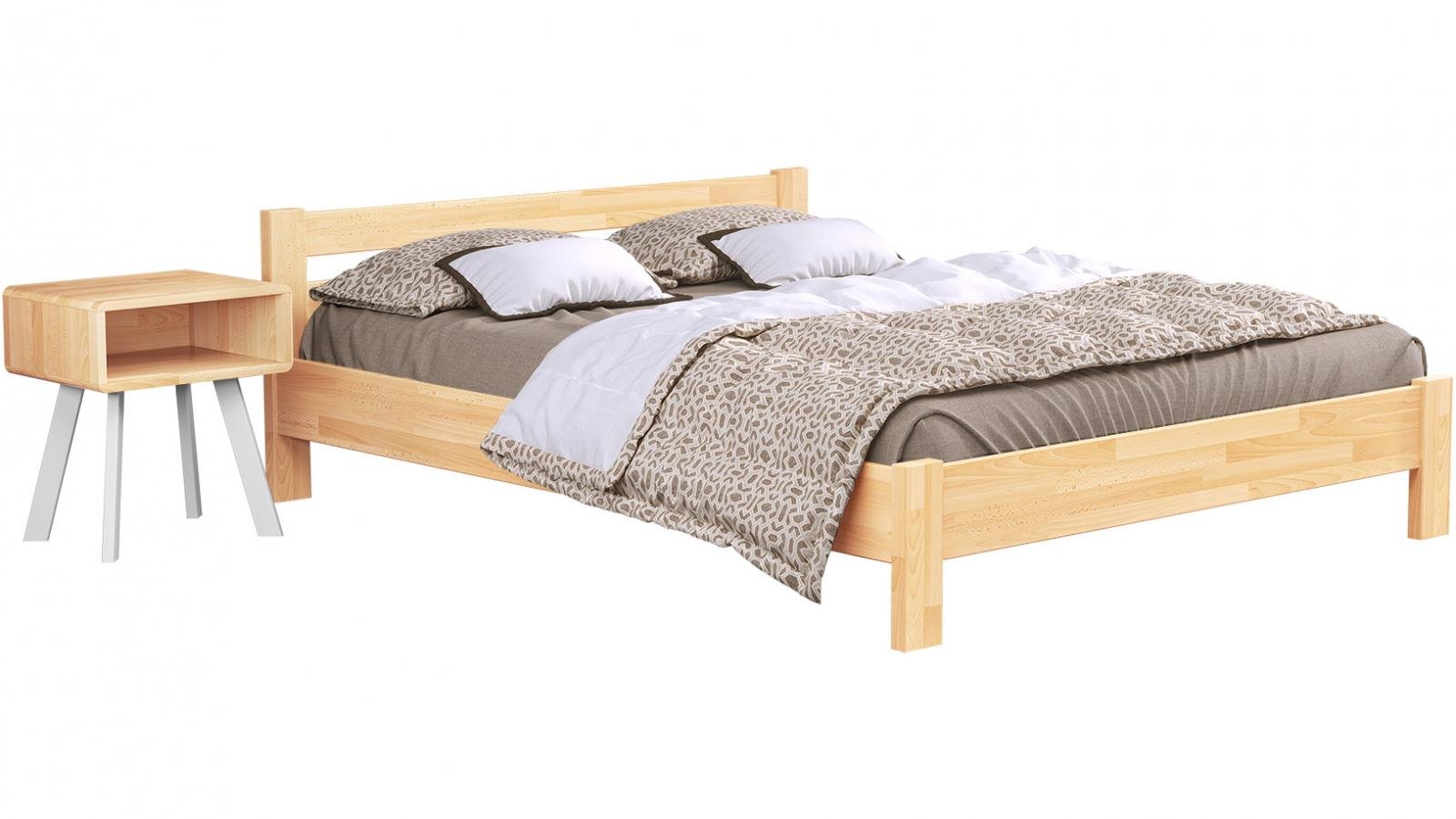 Кровать деревянная РЕНАТА 180х190 см Бук