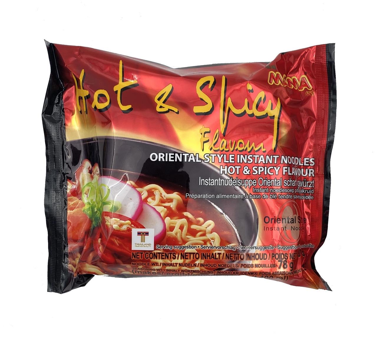 Лапша быстрого приготовления MAMA Hot & Spicy Jumbo 90 г (000009505)