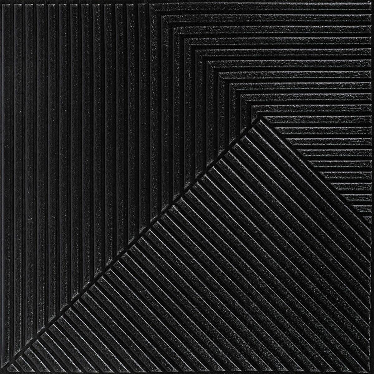 3D-панель самоклеящаяся 500х500х5 мм Бамбук Черный (SW-00002881)