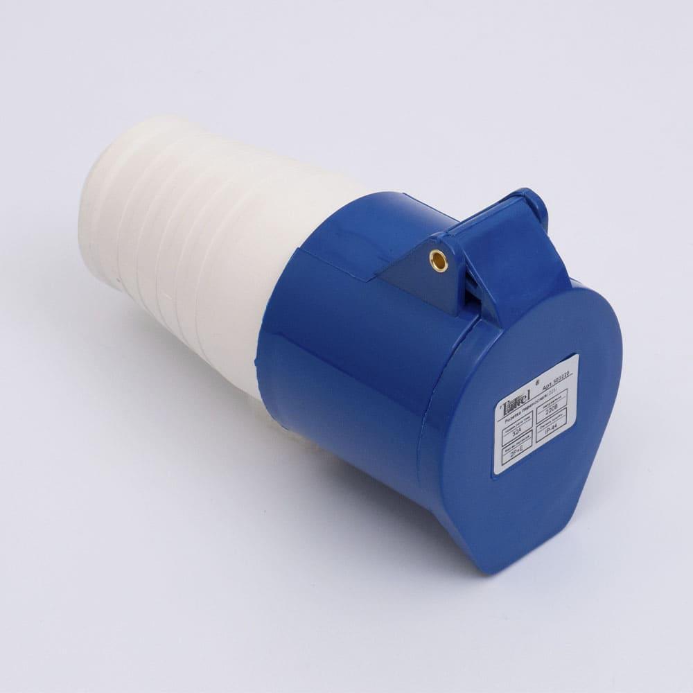 Розетка силовая TAKEL переносная 223 2P+PE 32A 220V IP44 (29177715) Розетка силовая TAKEL переносная 223 2P+PE 32A 220V IP44 (29177715)
