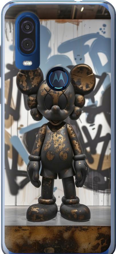 Чохол на Motorola One Vision Bronze kaws v2 (6098u-1782-42517)