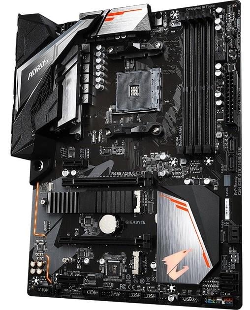 Материнська плата Gigabyte B450 AORUS ELITE V2 (10685201) - фото 2