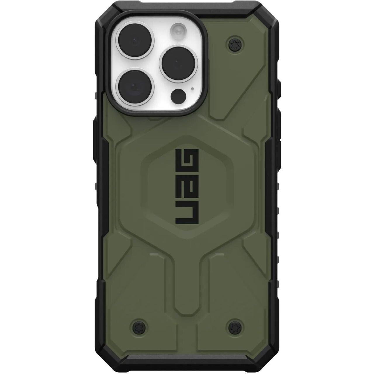 Чехол-накладка UAG Case for iPhone 16 Pro Max Pathfinder Magsafe, Olive Drab (114469117272)