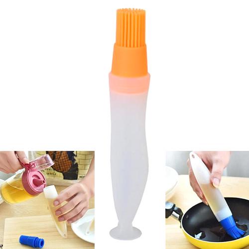 Контейнер з пензликом і дозатором для олії 70 мл з присоскою харчовий силікон (424530) - фото 2 Контейнер з пензликом і дозатором для олії 70 мл з присоскою харчовий силікон (424530) - фото 2