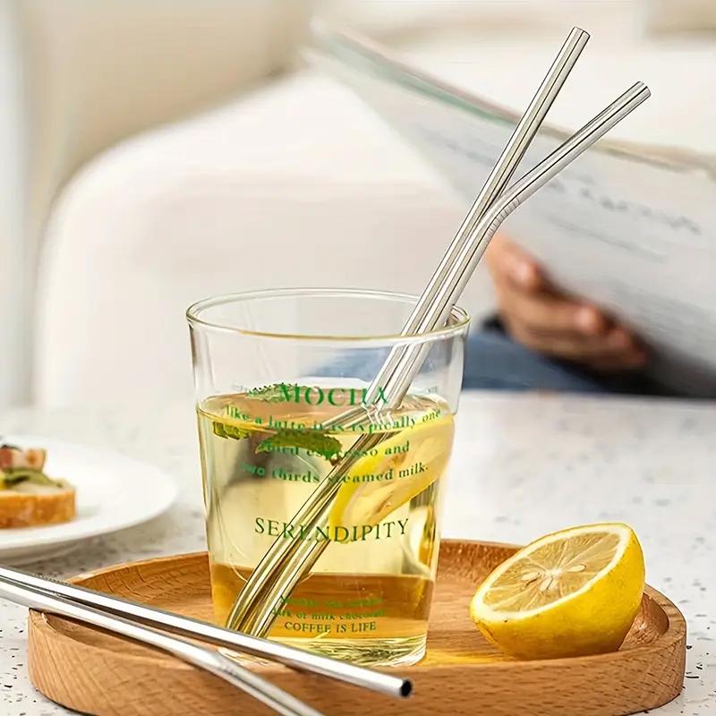 Трубочки металлические для коктейлей 2 штуки/ершик 21 см - фото 6 Трубочки металлические для коктейлей 2 штуки/ершик 21 см - фото 6