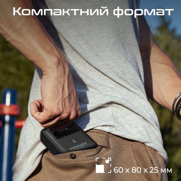 Повербанк Promate PowerPod-10 10000 mAh 35W Black (powerpod-10.Black) - фото 9 Повербанк Promate PowerPod-10 10000 mAh 35W Black (powerpod-10.Black) - фото 9