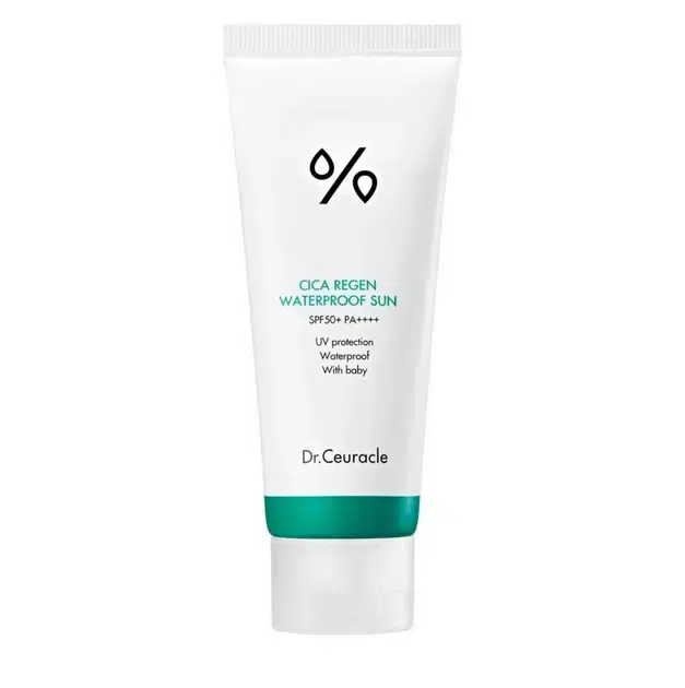 Солнцезащитный крем Dr.Ceuracle Cica Waterproof Sun водостойкий с центелой азиатской 100 мл (615645)