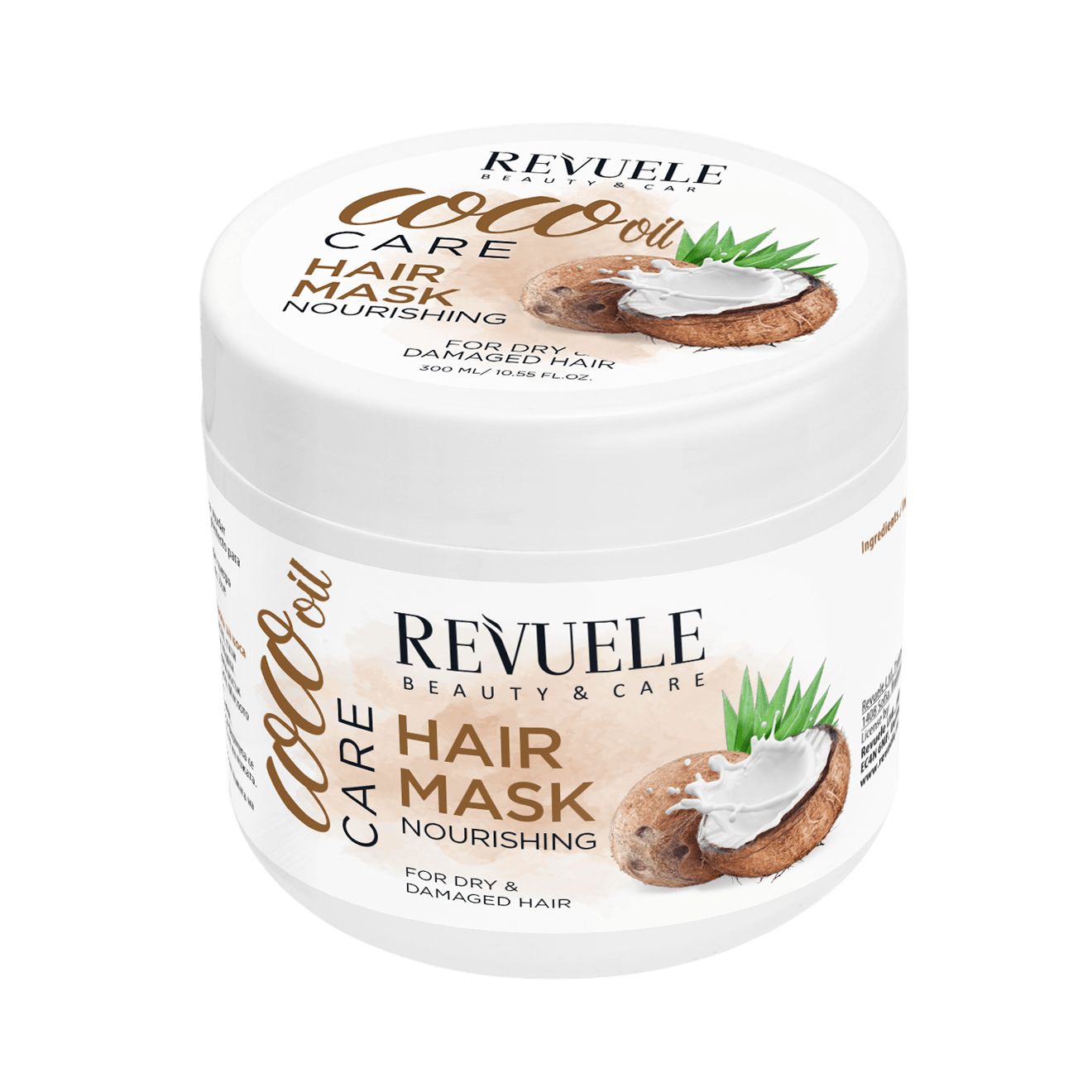 Маска для волос питательная Revuele COCO CARE сухие и поврежденные волосы 300 мл (125616)