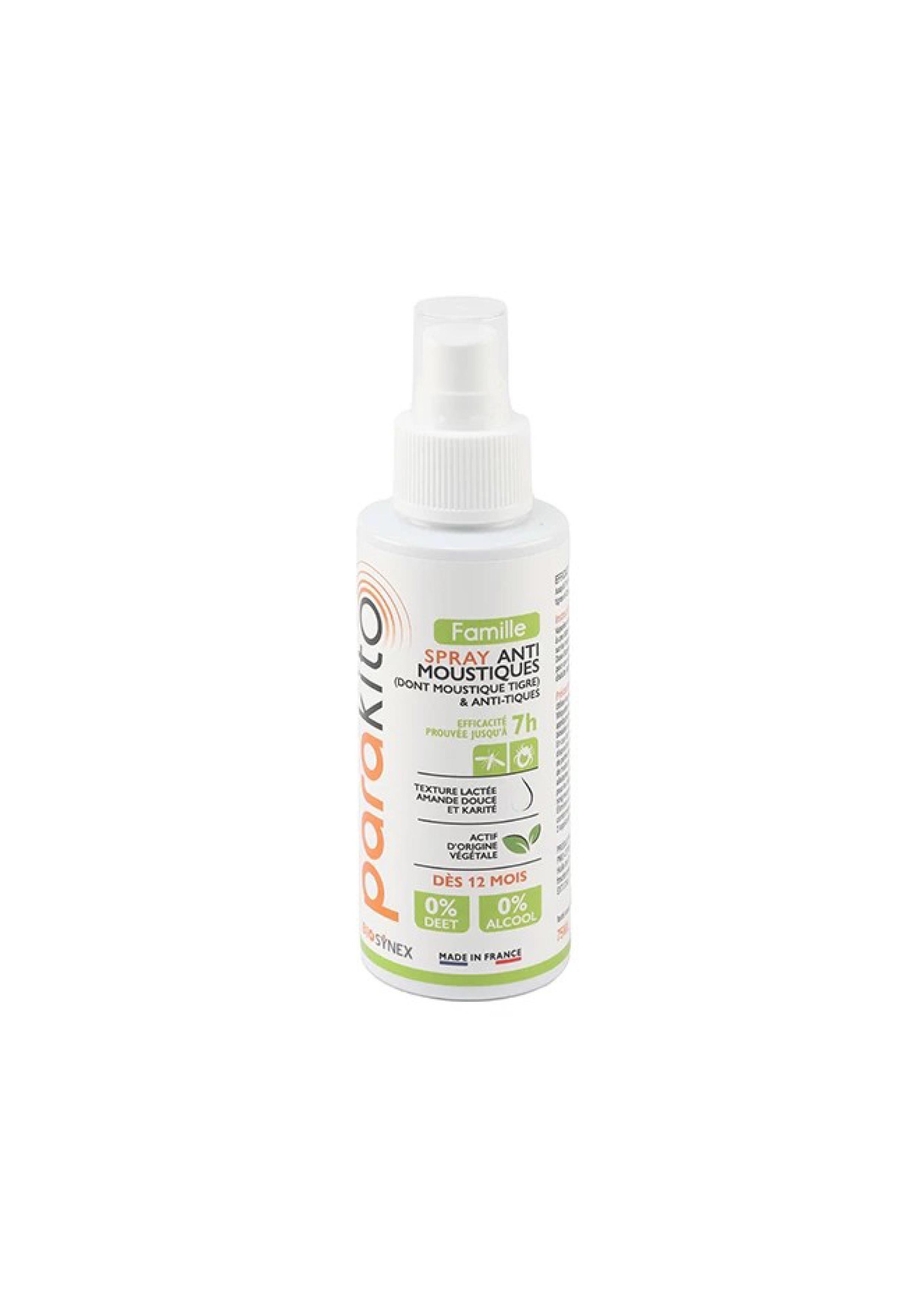 Спрей от комаров и клещей Parakito Famille Spray Anti Moustiques 75 ml (24824737)