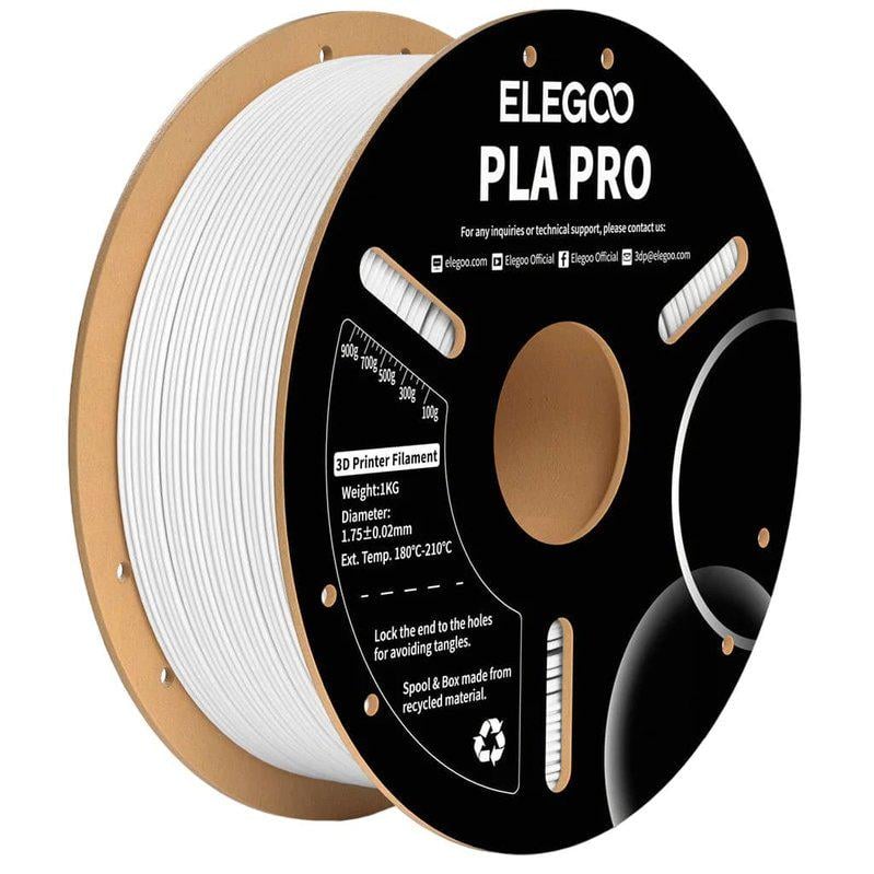 Філамент ELEGOO PLA PRO 1 кг Білий