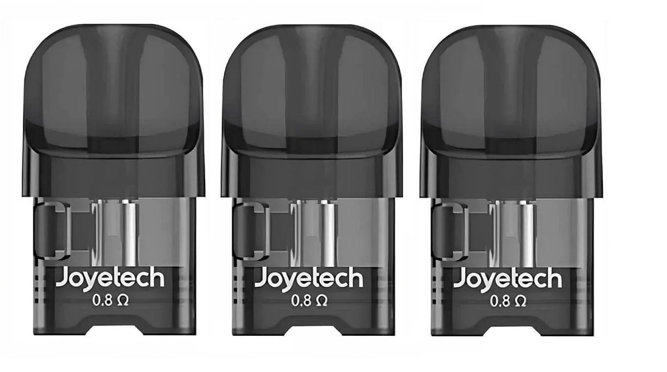 Набор сменных картриджей для POD-систем Joyetech Evio M Pro 2,8 мл 0,8 Ом 3 шт. (89714455)