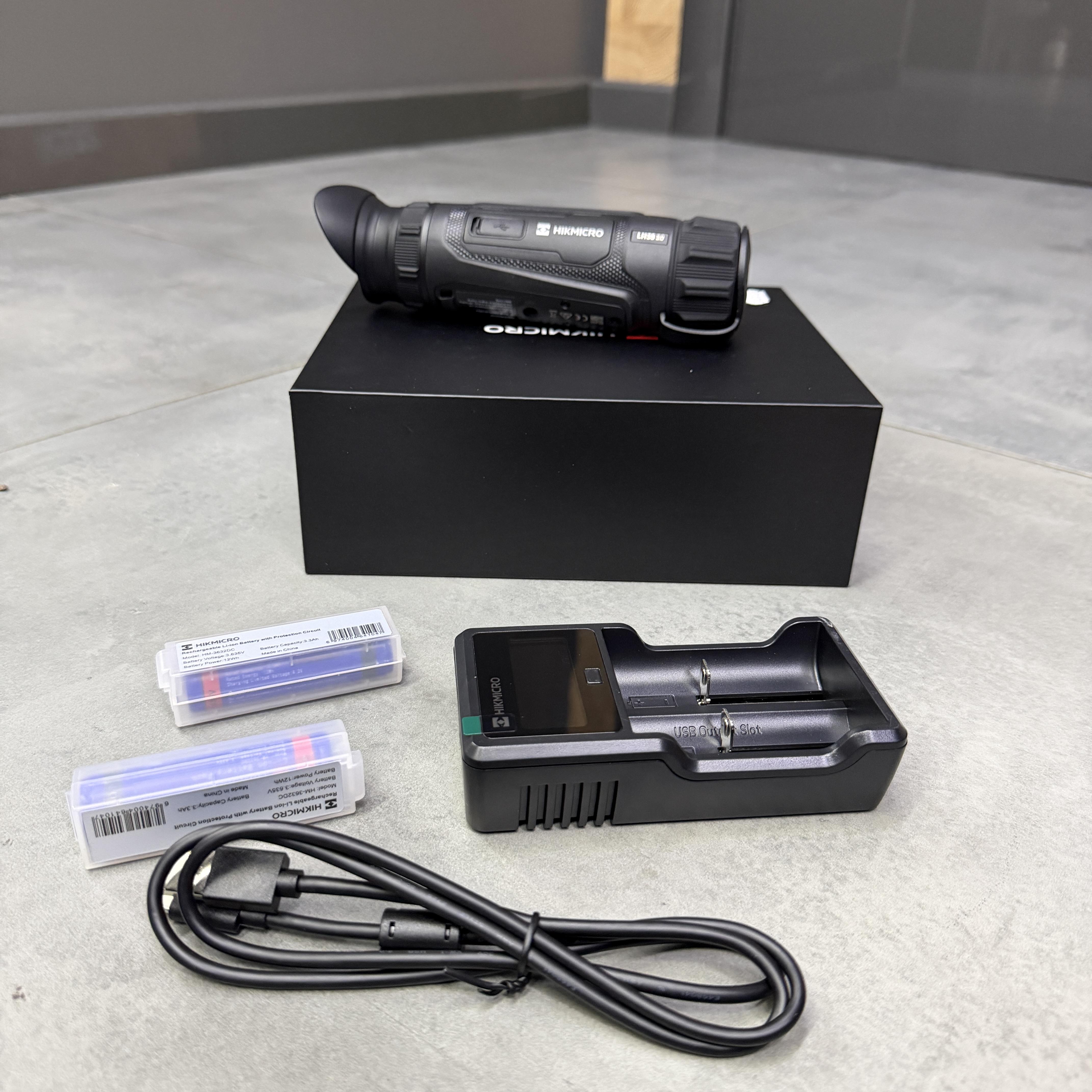 Тепловізійний монокуляр HikMicro Lynx LH35 3.0 384x288 50 Гц об'єктив 35 мм AMOLED 1920x1080 (HM-TSF3-35Y1G/W1-LH35 3.0) - фото 6