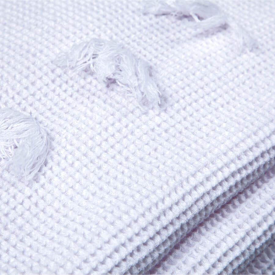 Покривало Penelope Waffle beyaz 230х250 Білий (svt-2000022259491) - фото 3 Покривало Penelope Waffle beyaz 230х250 Білий (svt-2000022259491) - фото 3
