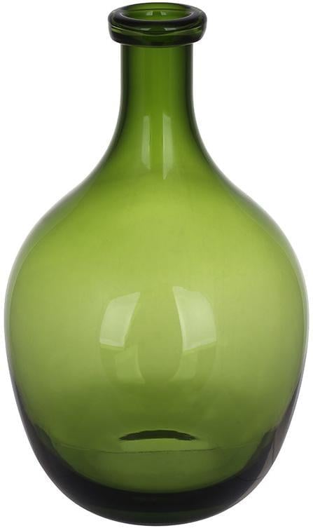 Ваза стеклянная Toulouse 17х29 см Зеленый