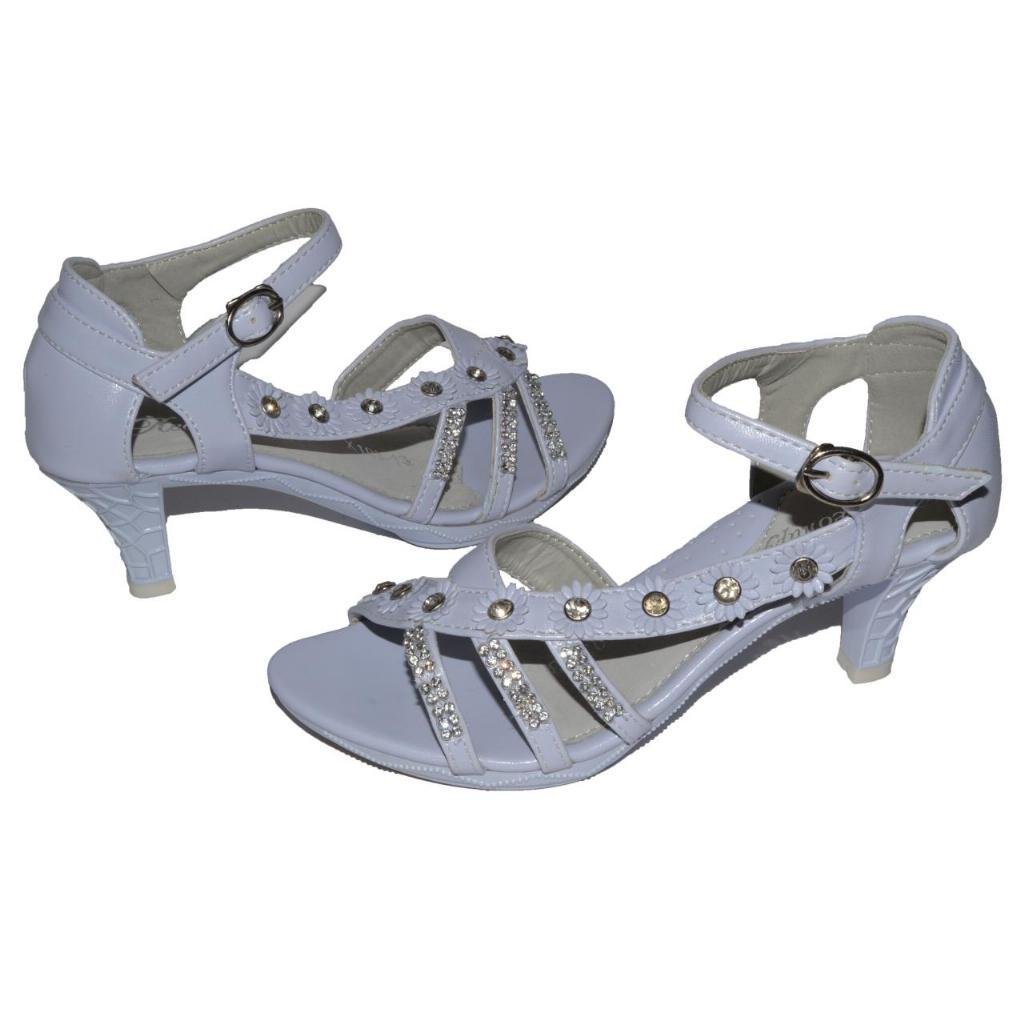 Босоножки для девочки Леопард 109-103-13 р. 37 23,6 см Белый Босоножки для девочки Леопард 109-103-13 р. 37 23,6 см Белый