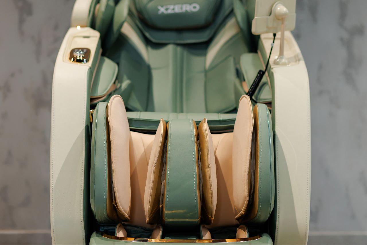 Крісло масажне XZERO LX100 Luxury Green - фото 5