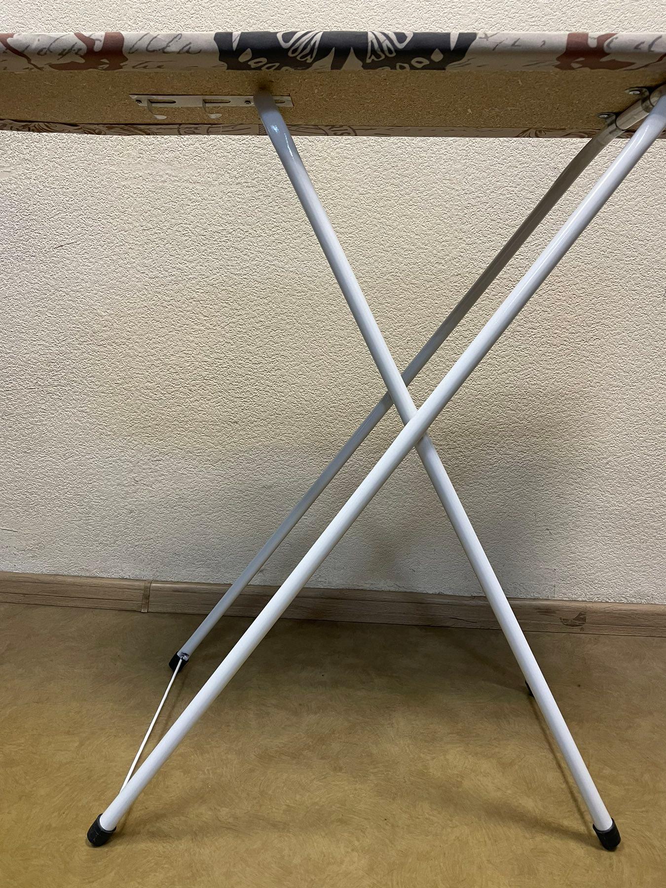 Гладильная доска с подставкой для утюга и регулировкой высоты 100х30 см (2855792) - фото 6