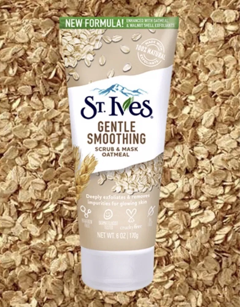 Відлущувальна маска-скраб для обличчя St. Ives 170 г - фото 2 Відлущувальна маска-скраб для обличчя St. Ives 170 г - фото 2