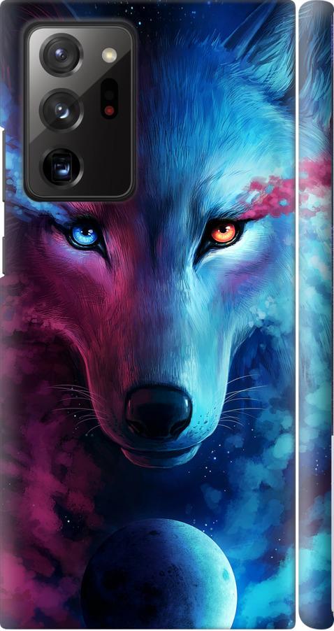 Чехол на Samsung Galaxy Note 20 Ultra Арт-волк (3999m-2051-42517)