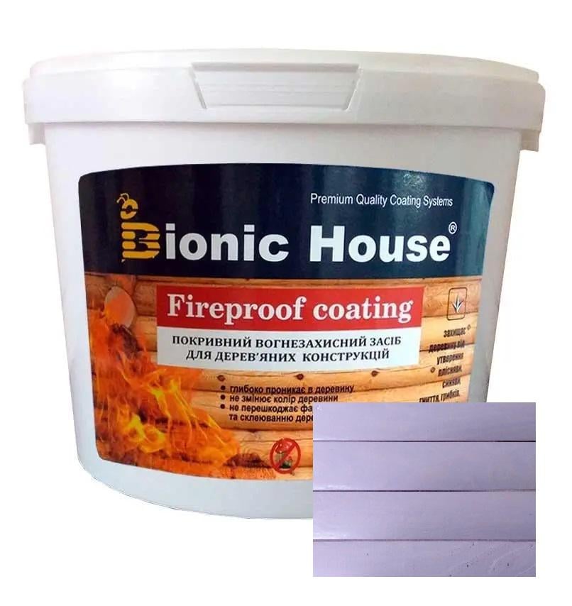 Фарба вогнезахисна для дерева Fireproof Coating 20 кг Фіалка Р207 (17626899) - фото 1