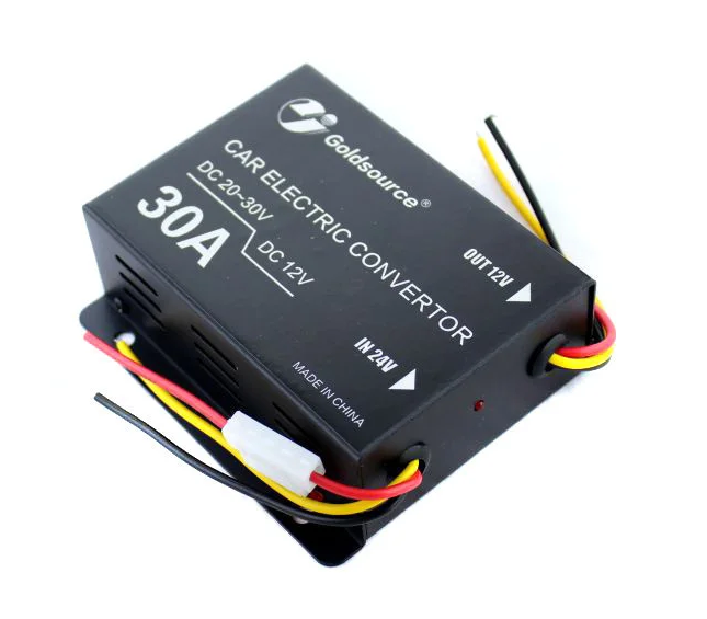 Перетворювач автомобільний інвертор DC/DC 24v-12v 30 A GS-D30A 360 Вт (508344) - фото 2