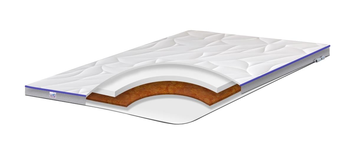 Матрас-топпер тонкий Family Sleep TOP Air Hard Soft 160х190 см