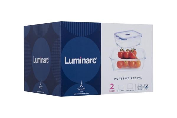 Набор контейнеров Luminarc Pure Active Box 820/1220 мл (P5505) - фото 4