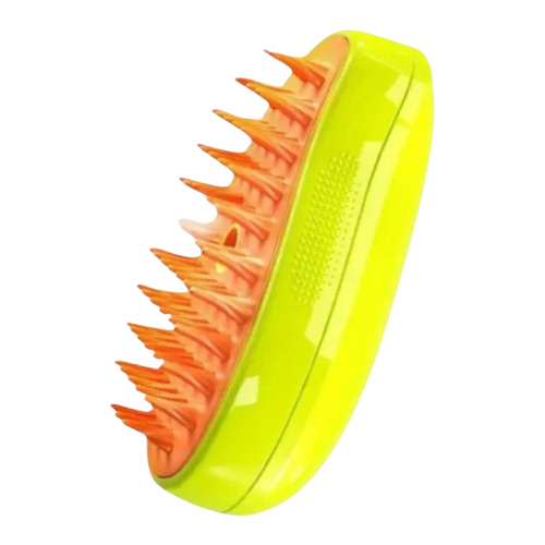 Паровая щетка для вычесывания шерсти QC-06 PET Brush Зелено-оранжевый (1010806-Other) Паровая щетка для вычесывания шерсти QC-06 PET Brush Зелено-оранжевый (1010806-Other)