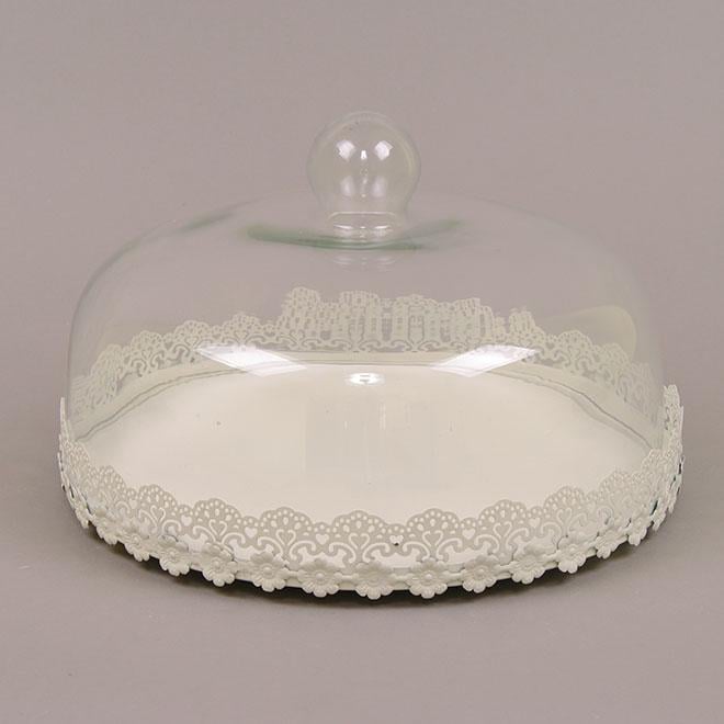 Тортниця металева з кришкою (26209) Тортниця металева з кришкою (26209)