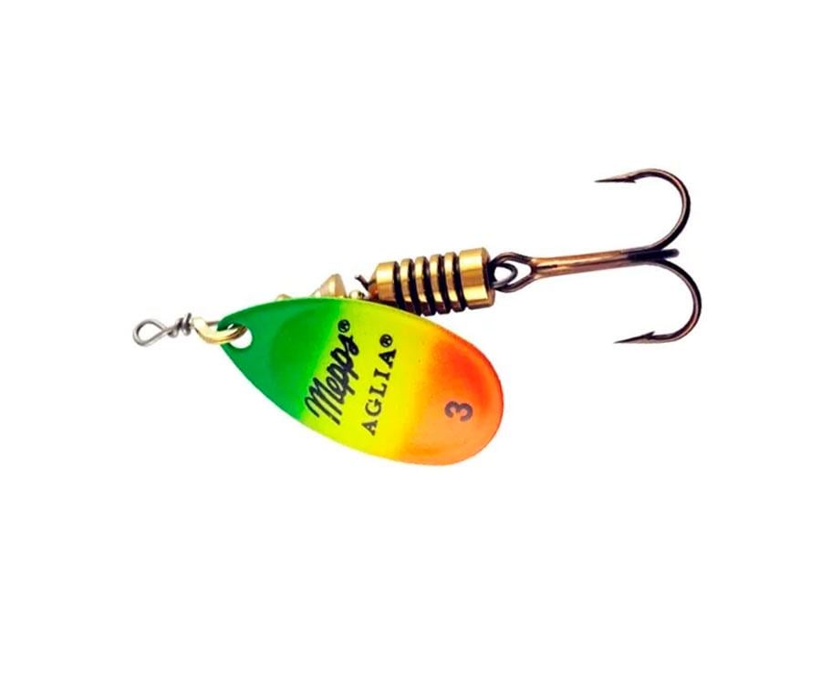 Блесна вращающаяся Mepps Aglia Fluo 6,5 г Tiger (AT3OR) Блесна вращающаяся Mepps Aglia Fluo 6,5 г Tiger (AT3OR)