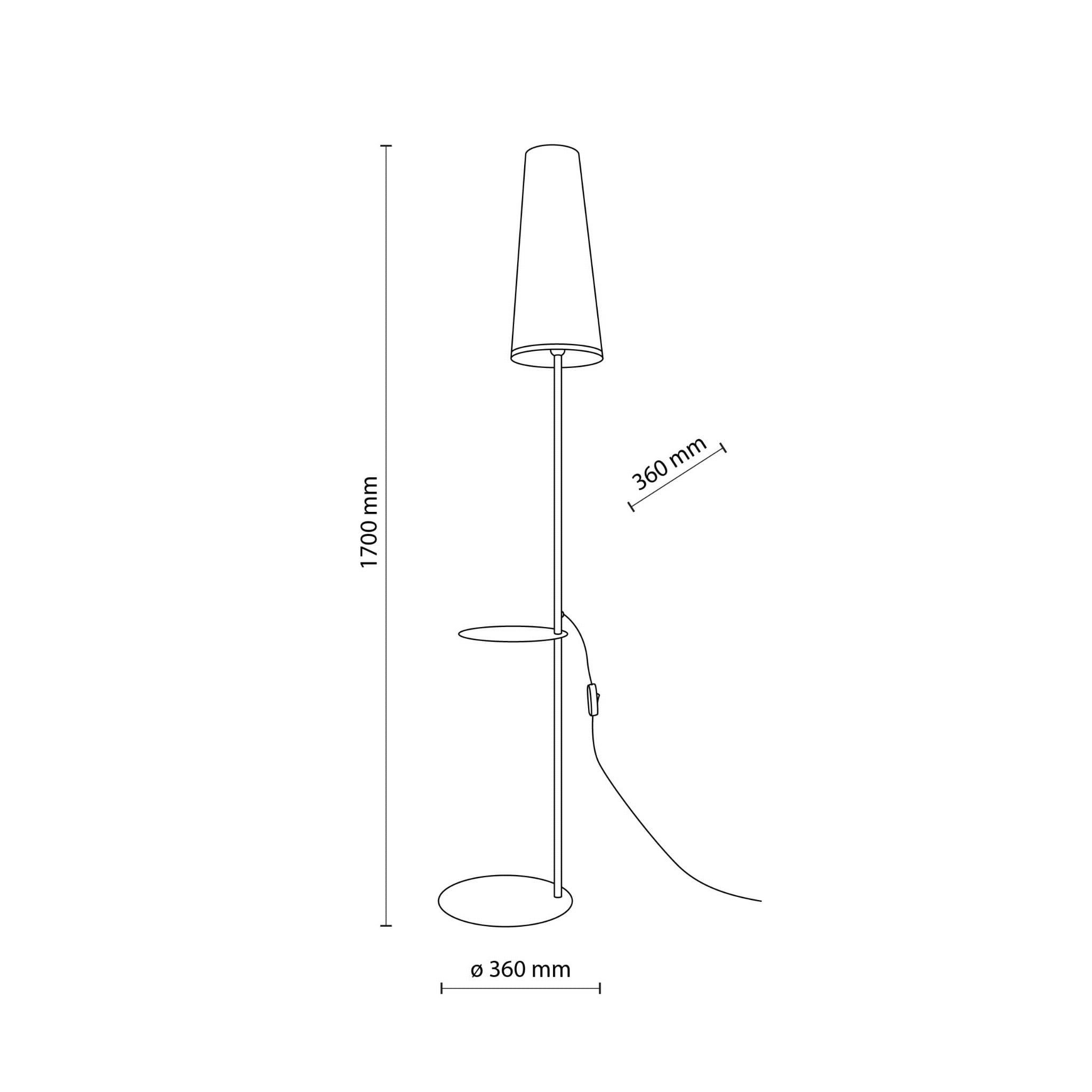 Торшер TK-Lighting ZING LAMPA 5959 - фото 4