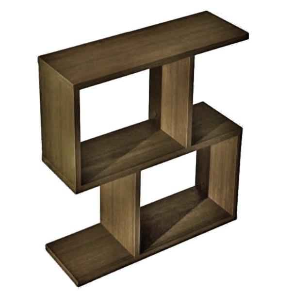 Полка книжная настольная из дерева Калиеста Палисандр (КПА-022902)