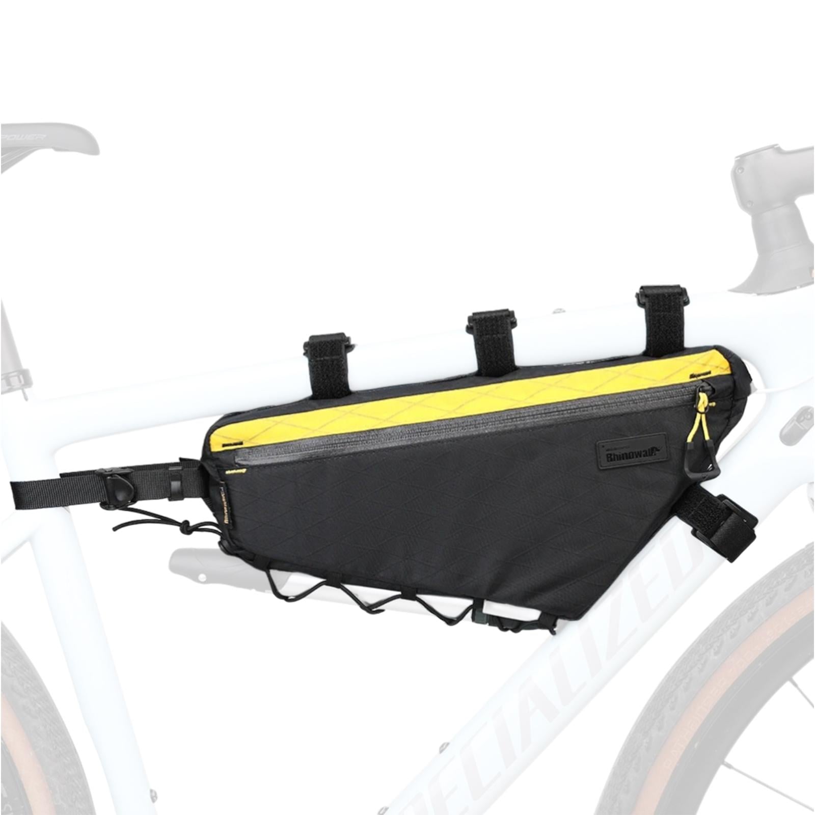 Велосумка под раму Rhinowalk BHD0018 2,9л Черно-желтая (RWK-BHD0018-7341)