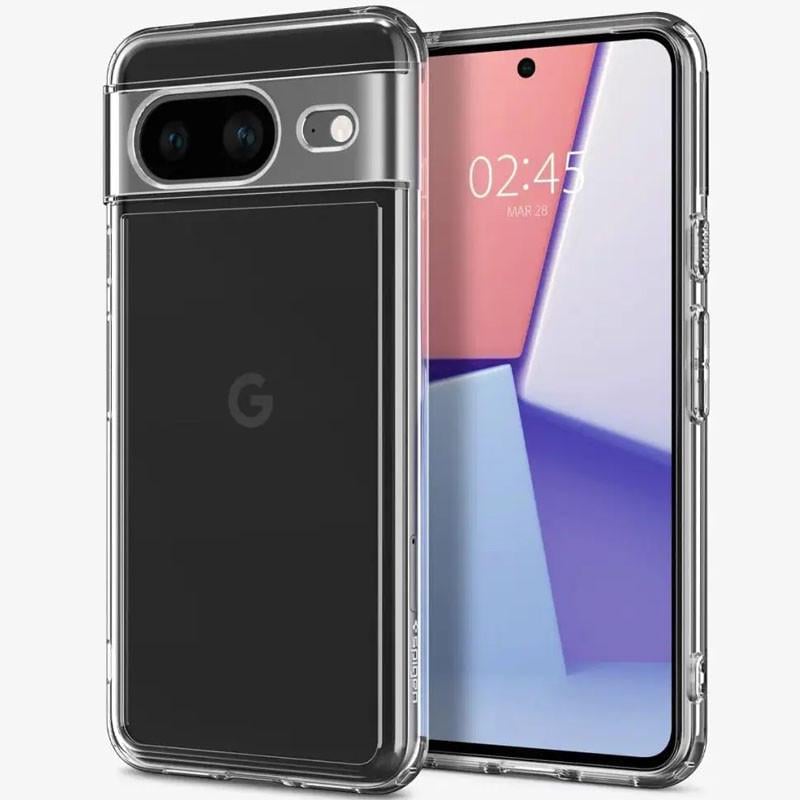Противоударный чехол SGP Ultra Hybrid для Google Pixel 8 Прозрачный